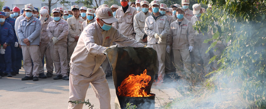 抓消防安全 保高质量发展&mdash;&mdash;合肥z6mg人生就是博开展消防应急演练